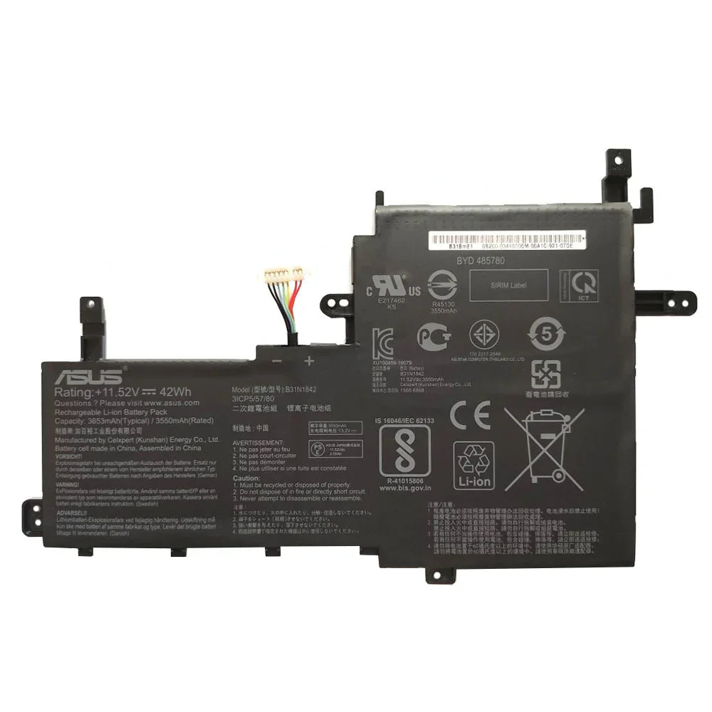 B31N1842 Genuine Asus VivoBook 15 M513, VivoBook S15 S530FA-BQ193R Laptop Battery - eBuy UAE